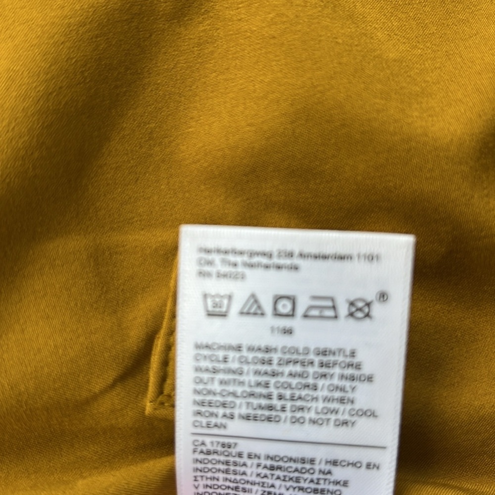 Women's Mustard Shorts - Picture 8 of 8